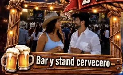 Bar y stand cervecero